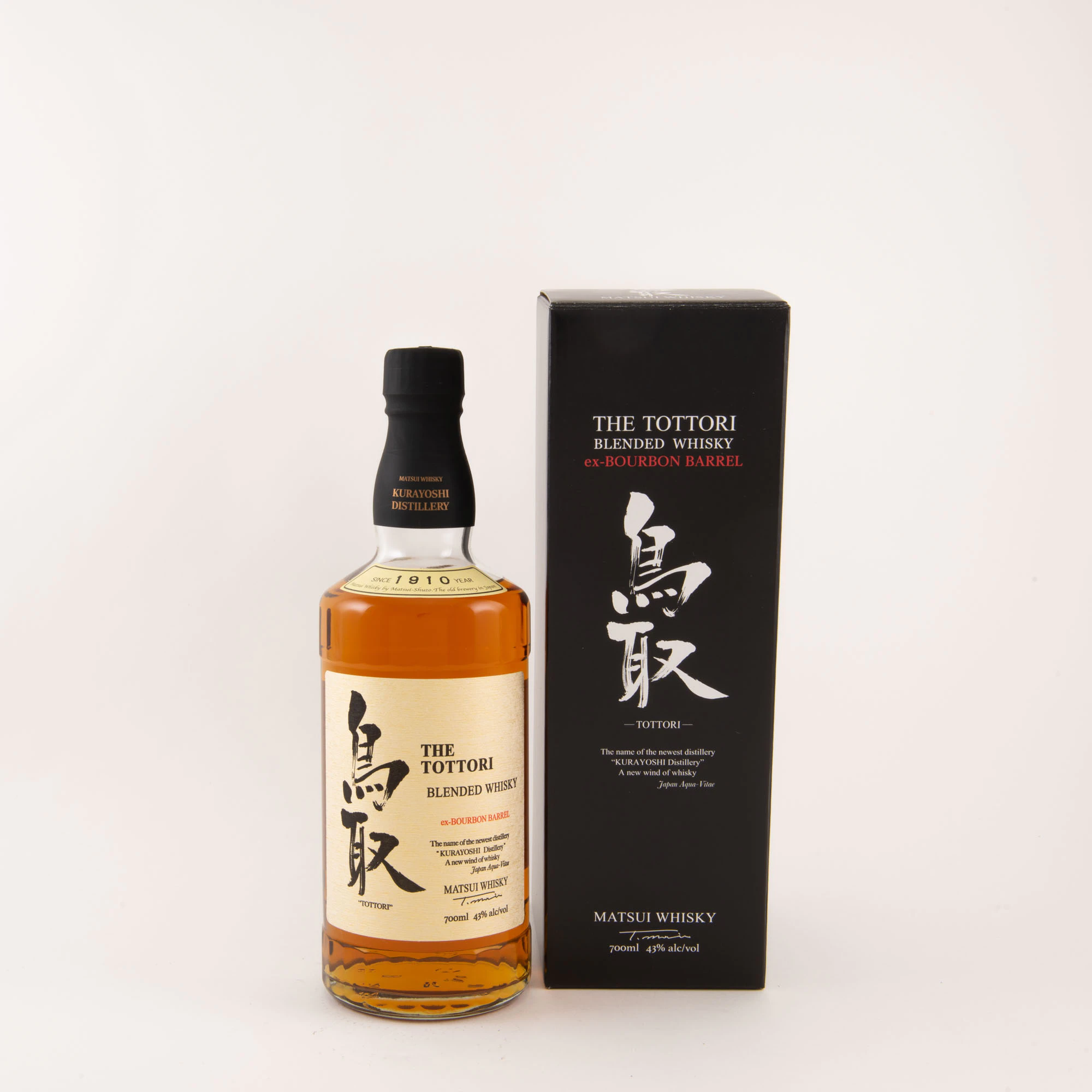 Tottori Blended Japanese Whisky Ex-Bourbon Barrel 700mL